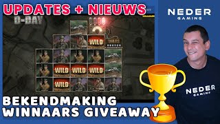 Bekendmaking Prijswinnaars  Nedergaming Casino amp Slots Update [upl. by Lynelle861]