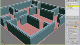 3DS Max  Pt 2  Extruding a Floor Plan [upl. by Drain]