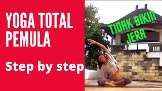 GERAKAN YOGA UNTUK PEMULA STEP BY STEP [upl. by Folberth]