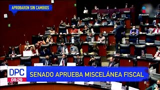 Miscelánea fiscal es aprobada en el Senado  De Pisa y Corre [upl. by Cacilie209]