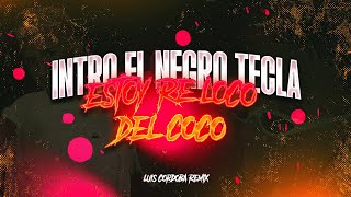 INTRO EL NEGRO TECLA  ESTOY RE LOCO DEL COCO 🥵🥵 LUIS CORDOBA REMIX [upl. by Theodor]