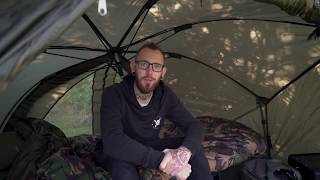 TF Gear Hardcore Brolly System  Carpology Review October 2018 [upl. by Dom]