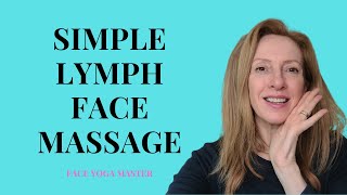 Lymphatic Drainage Facial Massage [upl. by Aleunam]