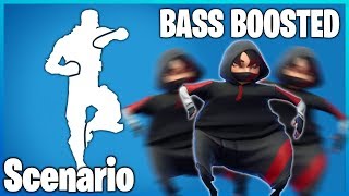 Scenario IKONIK Skin Emote BASS BOOSTED [upl. by Sifan]