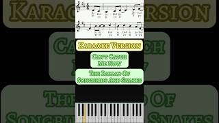 Olivia Rodrigo  Cant Catch Me Now Karaoke Piano Cover OliviaRodrigo CantCatchMeNow PianoShorts [upl. by Oiciruam825]