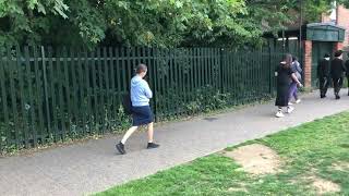 Walking into Golders Green station from Finchley Road [upl. by Benil594]