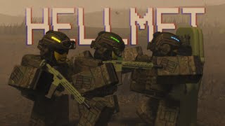 Helmetcam Styled FPS Game in ROBLOX  Hellmet Roblox [upl. by Elbertina]