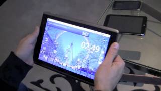 Acer Iconia tablet hands on [upl. by Nuhs]