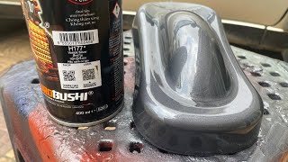 How to Spray Samurai Paint H177 Vostock Silver [upl. by Araj]