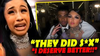 Cardi B BREAKS DOWN and Rips Them Off  Chrisean Wins Over OFFSETS [upl. by Hoenack]