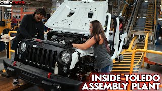 Jeep Wrangler Production At Toledo Supplier Park  Factory Tour [upl. by O'Donoghue]