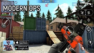 MODERN OPS  ONLINE FPS GAMEPLAY Android HD [upl. by Aikyt]