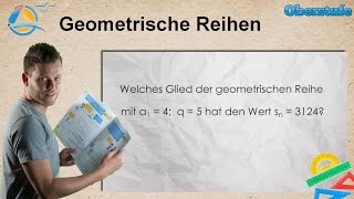 Geometrische Reihen  Oberstufe ★ Übung 1 [upl. by Cilla]