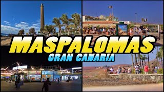 MASPALOMAS Gran Canaria  Canary Island 4k [upl. by Sorgalim]