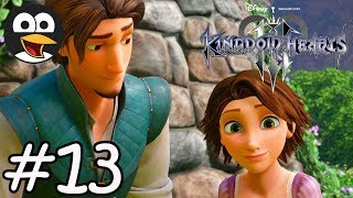 RAPUNZEL ENREDADOS  Kingdom Hearts 3 en Español  Vídeos de Juegos Disney 13 [upl. by Indnahc]