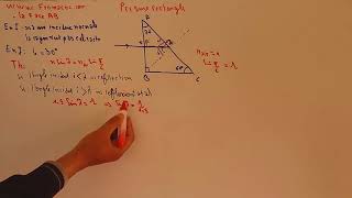 Optique géométrique exercice corrigé  Le prisme patie 1 TD darija [upl. by Airdnal]