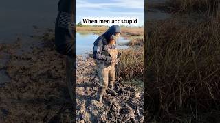 When Men Act Stupid geesehunting waterfowlhunting hunting duckhunting [upl. by Hanzelin]