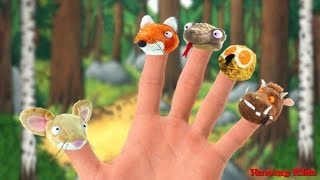 Finger Family The Gruffalo Toys Daddy Finger Gruffalo Nursery Rhymes [upl. by Nivlek683]