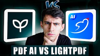 PDF AI vs LightPDF  Which is Better [upl. by Yrdua]