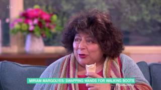 Miriam Margolyes funny bits  2nd May 2017 [upl. by Olinde]