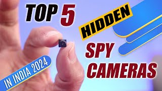 Worlds Smallest spy cameras  Top 5 Best Spy Hidden Cameras in India 2024  Spy Camera Under 2000 [upl. by Ecile459]