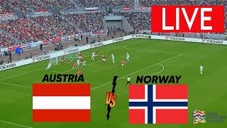 🔴LIVE ÖSTERREICH GEGEN NORWEGEN I⚽UEFA Nations League 202425 GANZES SPIEL🏆 HEUTE LIVESTREAMING [upl. by Meean]