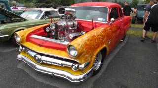 2016 Adirondack Nationals Car Show in Lake George New York [upl. by Bahe945]