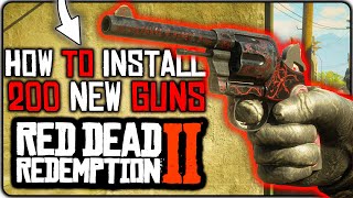 How To Install 200 New Guns in RDR2  Mega Smoaks Arsenal Weapon Mod [upl. by Ratep]