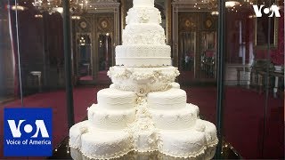 Prince Harry and Meghan Markles wedding cake [upl. by Susumu]