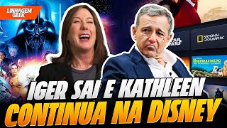 BOB IGER VAI DEIXAR A DISNEY E KATHLEEN KENNEDY FICA [upl. by Danette]