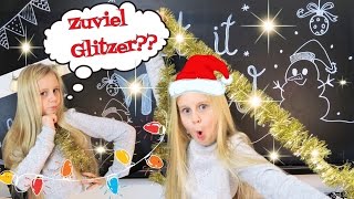 GlitzerWinter🎄ROOMTOUR WEIHNACHTEN🎄DIY umdekorieren💘coole Mädchen ZöpfeampFrisuren [upl. by Marciano]