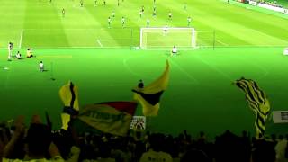 ジェフ千葉12 vs東京V味スタ オーロイゴール12 17Jun2012 [upl. by Gnanmas]