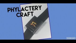 Phylactery Craft for Memory Verse [upl. by Elladine]