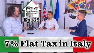 Italian Flat Tax Regime  Retiring to Italy with 7 Flat Tax [upl. by Akimahs]