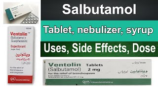 Salbutamol inhaler  Ventolin tablet  Salbutamol tablet  Salbutamol tablet 4mg  side effects Use [upl. by Therron]