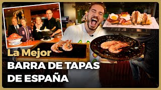 COMIENDO en la MEJOR BARRA de TAPAS de ESPAÑA NO puedes RESERVAR [upl. by Semela]