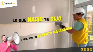 COMO MASILLAR una pared de DRYWALL para que tu mismo lo hagas  HOW TO PUTTY a DRYWALL wall [upl. by Mamie]