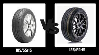 Tire Size 18555r15 vs 18560r15 [upl. by Adidnac816]