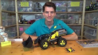 Lego Technic 42030 Volvo L350F Wheel Loader  Radlader  Lego Speed build Review [upl. by Nels109]