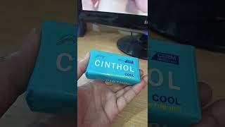 Cinthol cool soap Review  Shorts CitholCool unwrapping bestvideoinyoutube [upl. by Adieno48]