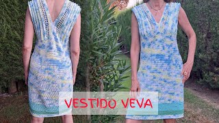 CÓMO TEJER VESTIDO DE VERANO CROCHET TUTORIAL PASO A PASO VESTIDOCROCHET crochetdress anitawn [upl. by Lledal280]