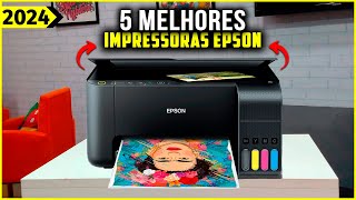 AS 5 MELHORES IMPRESSORA EPSON DE 2024 [upl. by Koblas]