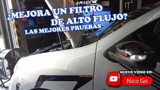 💯🔥HICE VARIAS PRUEBAS EN EL DYNO CON EL SANDERO RS PARA LOS ASPIRADOS MUY INTERESANTES💯🔥 [upl. by Dinah]