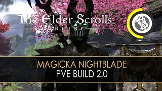 ESO  Magicka Nightblade PvE Build 20  Gruppe amp MahlstromArena  HD [upl. by Trebleda961]