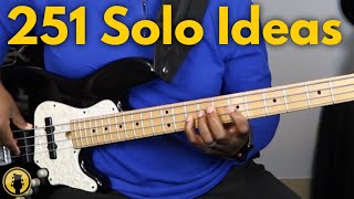 Be More Confident when Soloing  251 Solo Techniques for Beginners  Darics Bass Lessons [upl. by Ume]