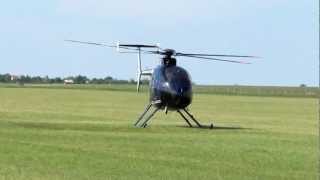 McDonnell Douglas MD 500 E helicopter Autorotation Emergency Training 5 [upl. by Carrel]