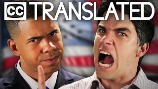 TRANSLATED Barack Obama vs Mitt Romney Epic Rap Battles of History CC [upl. by Maribelle]