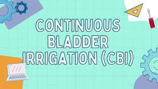 Continuous bladder irrigation CBI [upl. by Otineb]