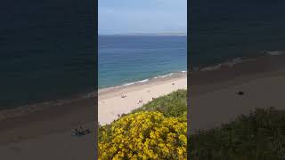 View over Carbis Bay Beach St Ives Cornwall [upl. by Cleve]