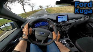 2023 Ford Kuga PHEV  POV test drive [upl. by Jerad]